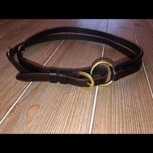 Nobel Equestrian M Brown Leather belt